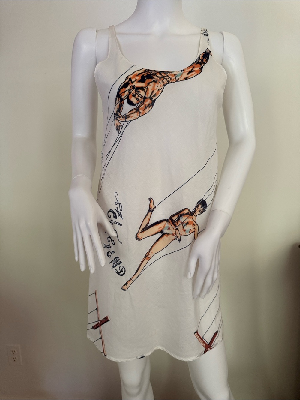 NWOT Bias cut sun dress. Y2K